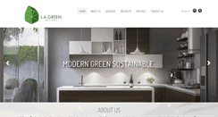 Desktop Screenshot of lagreendesigns.com